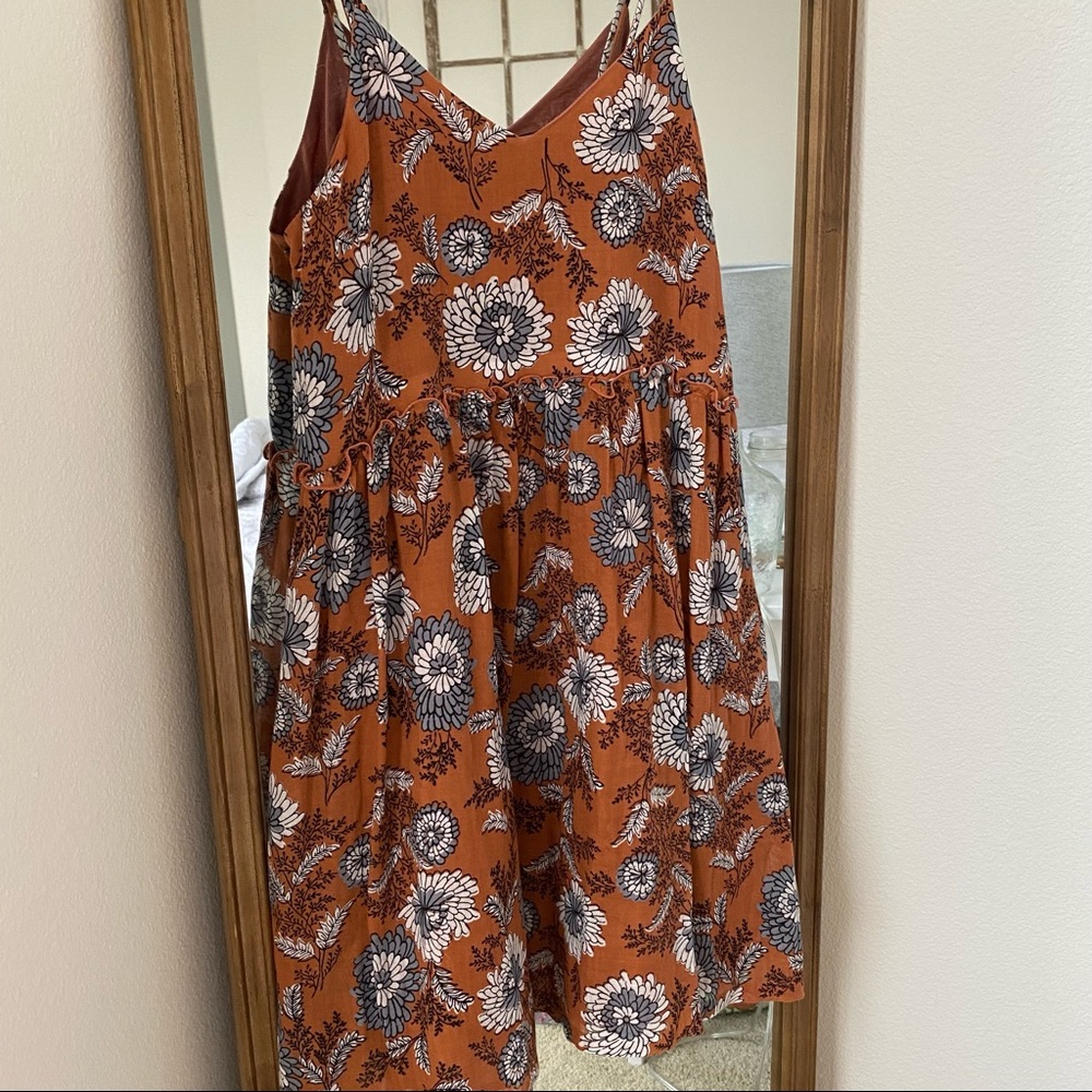 Madewell dress, size xs, never worn, see description regarding color!!